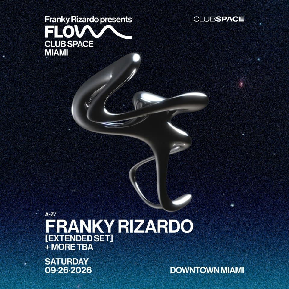 Franky Rizardo presents FLOW at CLUB SPACE