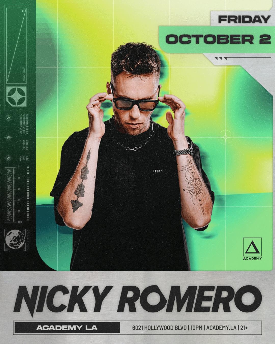 Nicky Romero at Academy LA