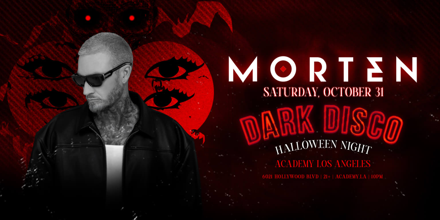 Morten (Halloween Night) at Academy LA