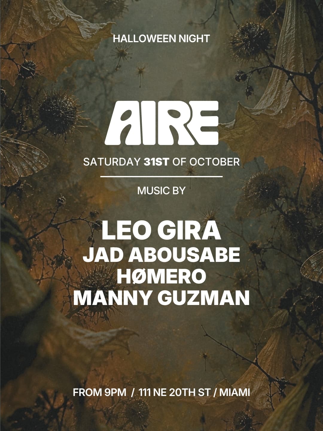 Halloween Night w/ Leo Gira at AIRE