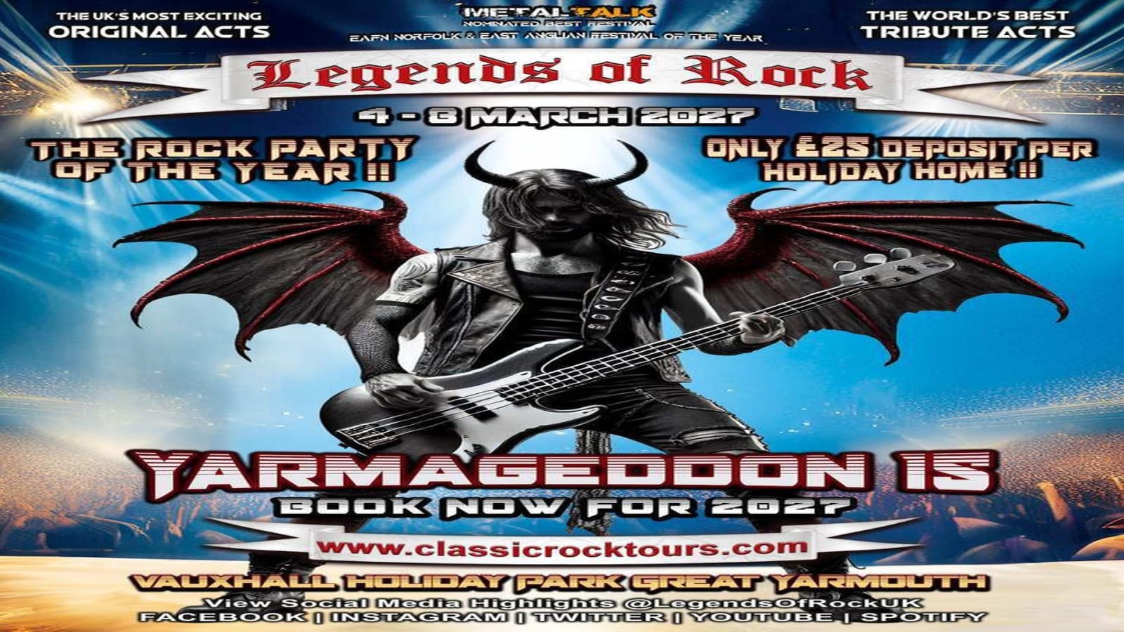 Legends Of Rock Festival United Kingdom 2027