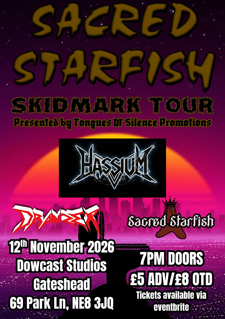The Skidmark Tour Day #1 - Gateshead