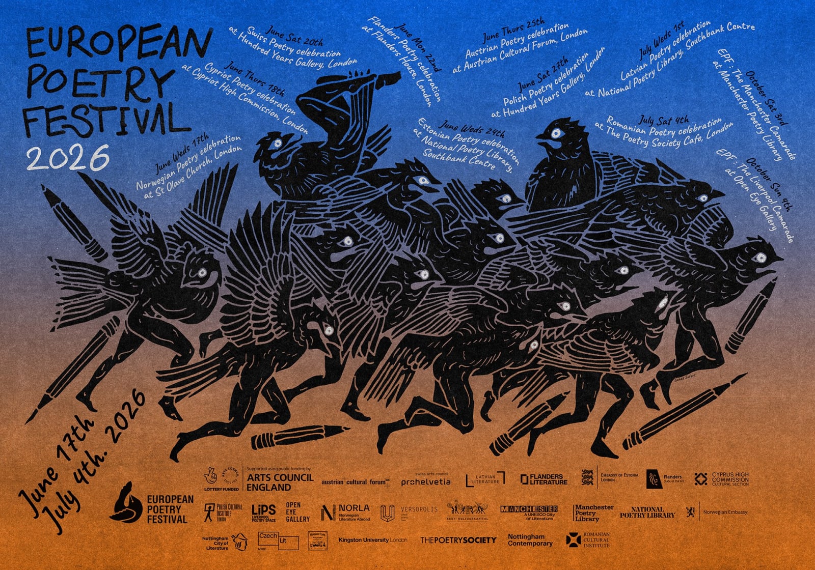 European Poetry Festival United Kingdom 2027