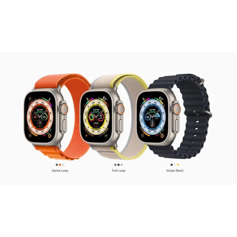 Apple Watch Ultra 1st GPS & Cellular Unlocked 49mm Titanium US Version Excellent — eSwappa Store