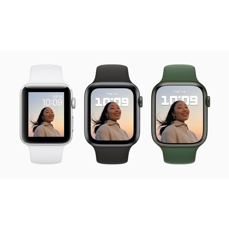 Apple Watch Series 7 (GPS) 41mm - Aluminium Case Sport Band - Tested - Excellent — eSwappa Store
