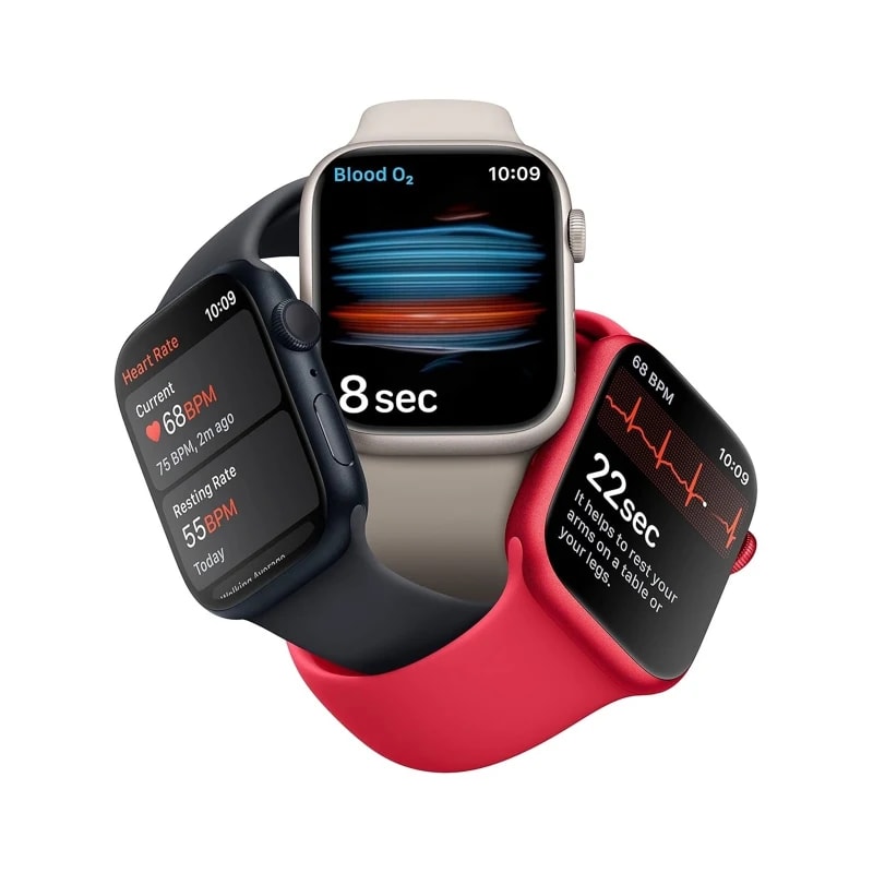 Apple Watch Series 8 (GPS + Cellular) 45mm Aluminum - Sport Band - Very Good — eSwappa Store