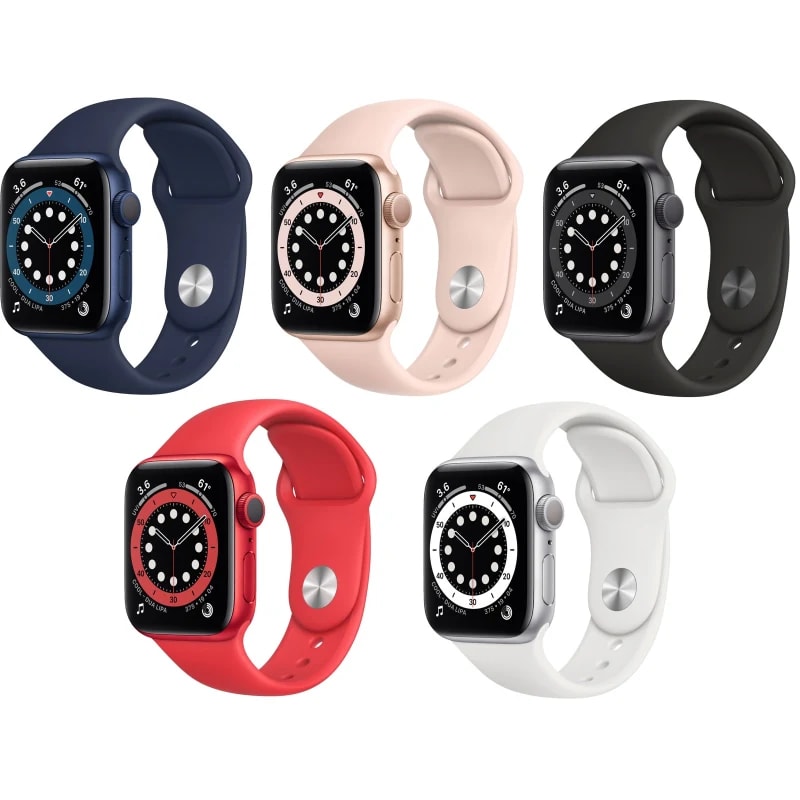 Apple Watch Series 6 (GPS, 40mm) Aluminum Case with Sport Band - Good — eSwappa Store