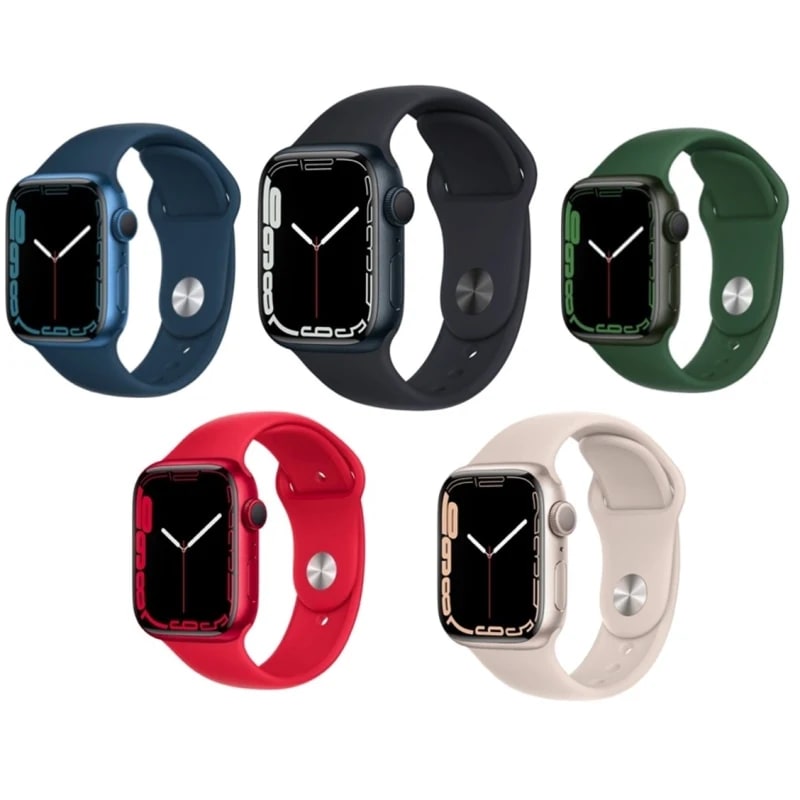 Apple Watch Series 7 (GPS) 45mm - Aluminum Case - Sport Band - Very Good — eSwappa Store