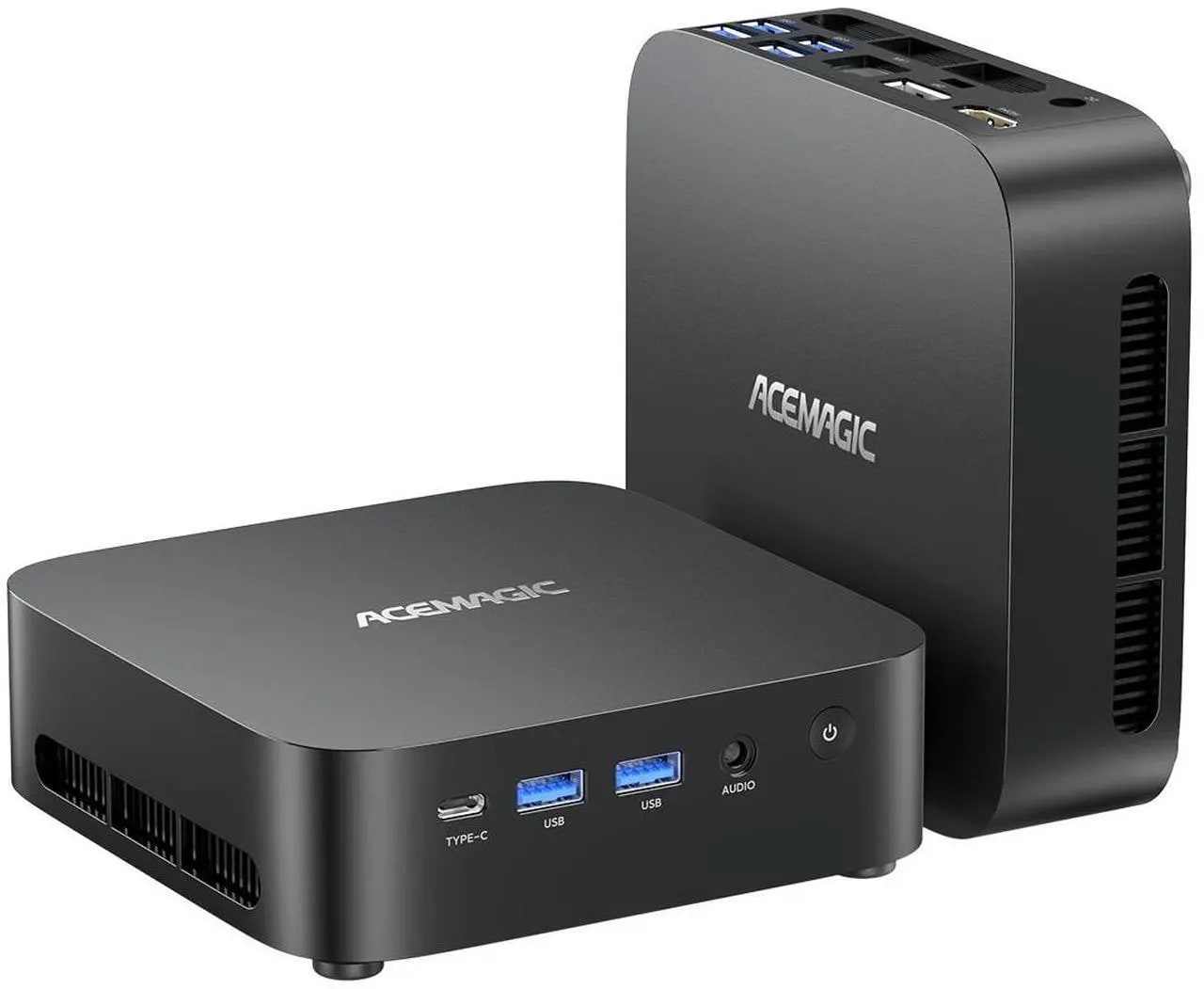 ACEMAGICIAN AMR5 Mini PC - AMD Ryzen 5 5600U - 16GB DDR4 RAM - 512GB NVMe SSD - RGB Lighting - Triple Display Output - Nuevo — eSwappa Store