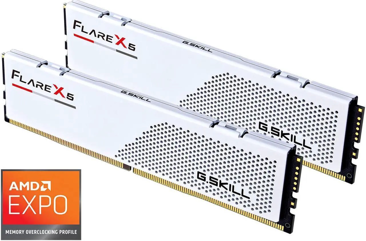 G.SKILL Trident Z5 RGB Series 64GB (2 x 32GB) 288-Pin PC RAM DDR5 6000 (PC5 48000) Desktop Memory Model F5-6000J3636F32GX2-TZ5RK - Nuevo — eSwappa Store