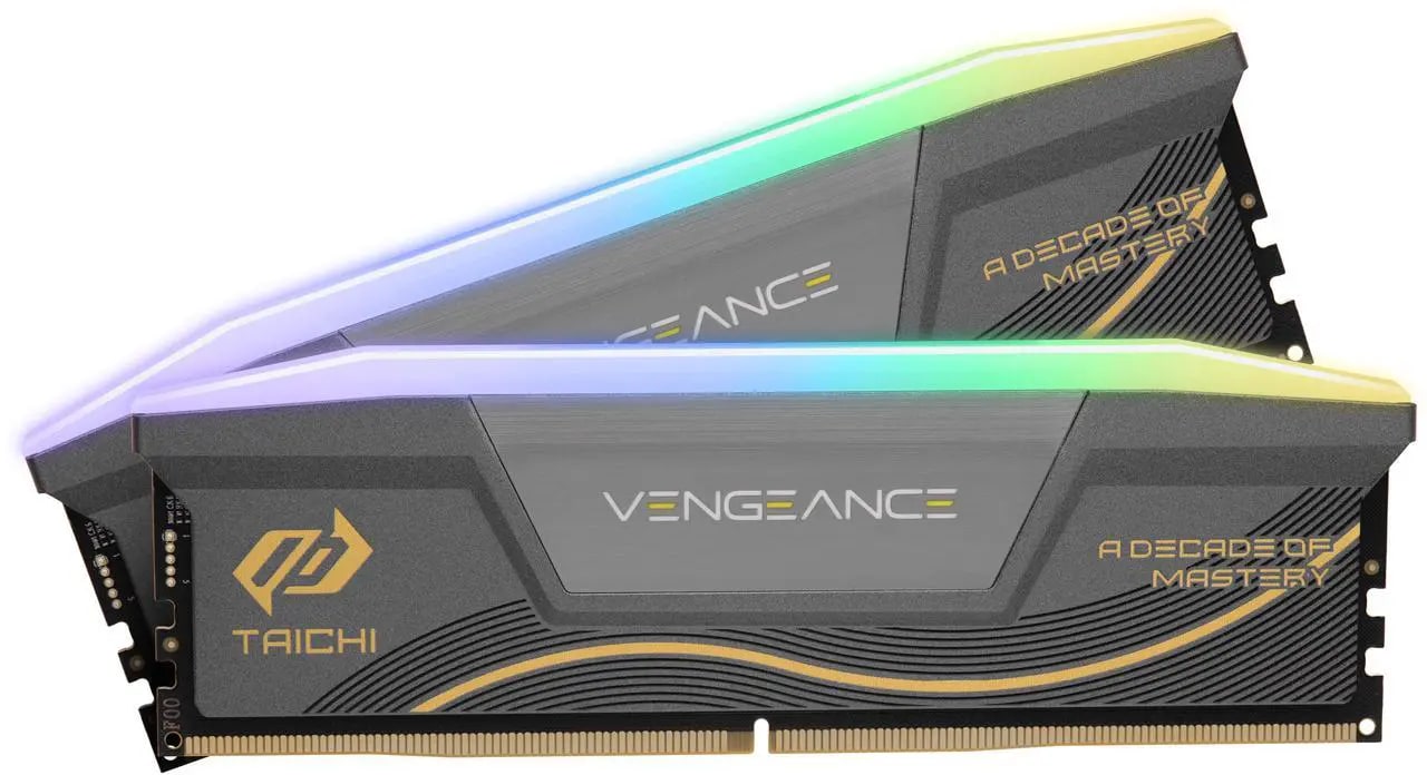 CORSAIR Vengeance RGB 32GB (2 x 16GB) 288-Pin PC RAM DDR5 5600 (PC5 44800) Desktop Memory Model CMH32GX5M2B5600Z40 - Nuevo vista 2