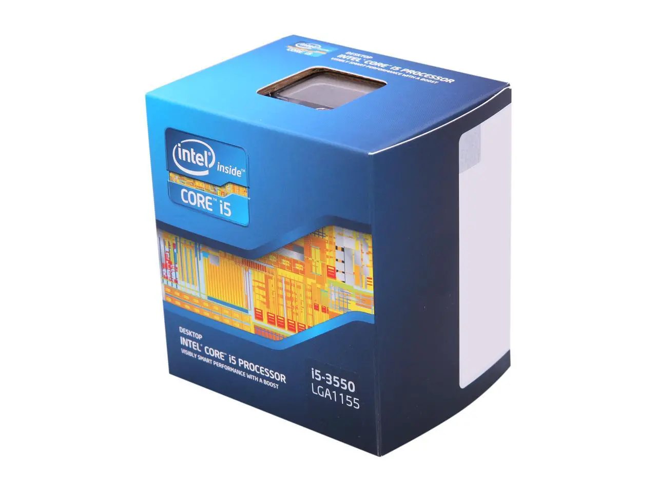 Intel Core i5-3550 - Core i5 3rd Gen Ivy Bridge Quad-Core 3.3GHz (3.7GHz Turbo) LGA 1155 77W Intel HD Graphics 2500 Desktop Processor - BX80637I53550 - Nuevo — eSwappa Store