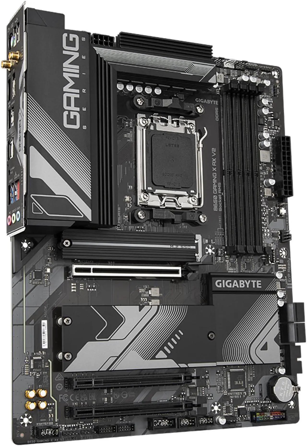 GIGABYTE Z790 AERO G LGA 1700 Intel Z790 ATX Motherboard with DDR5, 5* 5.0 M.2, PCIe 5.0, USB 3.2 Gen2X2 Type-C, WiFi 6E, Intel 2.5GbE LAN - Nuevo vista 3
