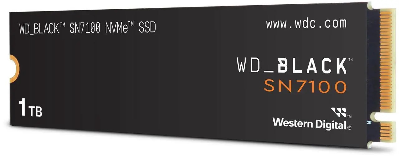 WD_BLACK SN7100 M.2 2280 500GB PCI-Express 4.0 x4 TLC 3D NAND Internal Solid State Drive (SSD) WDS500G4X0E - Nuevo — eSwappa Store