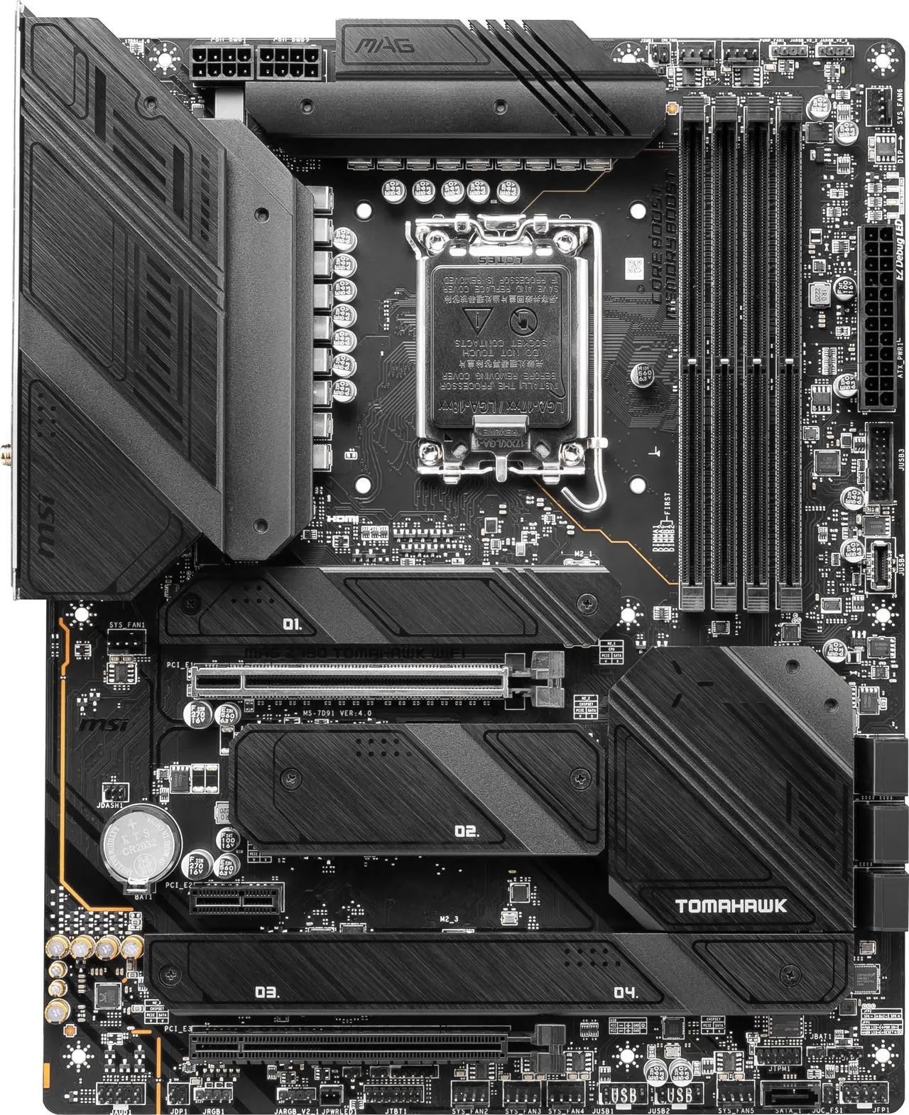 MSI MAG Z790 TOMAHAWK WIFI LGA 1700 Intel Z790 SATA 6Gb/s DDR5 ATX Motherboard - Nuevo — eSwappa Store