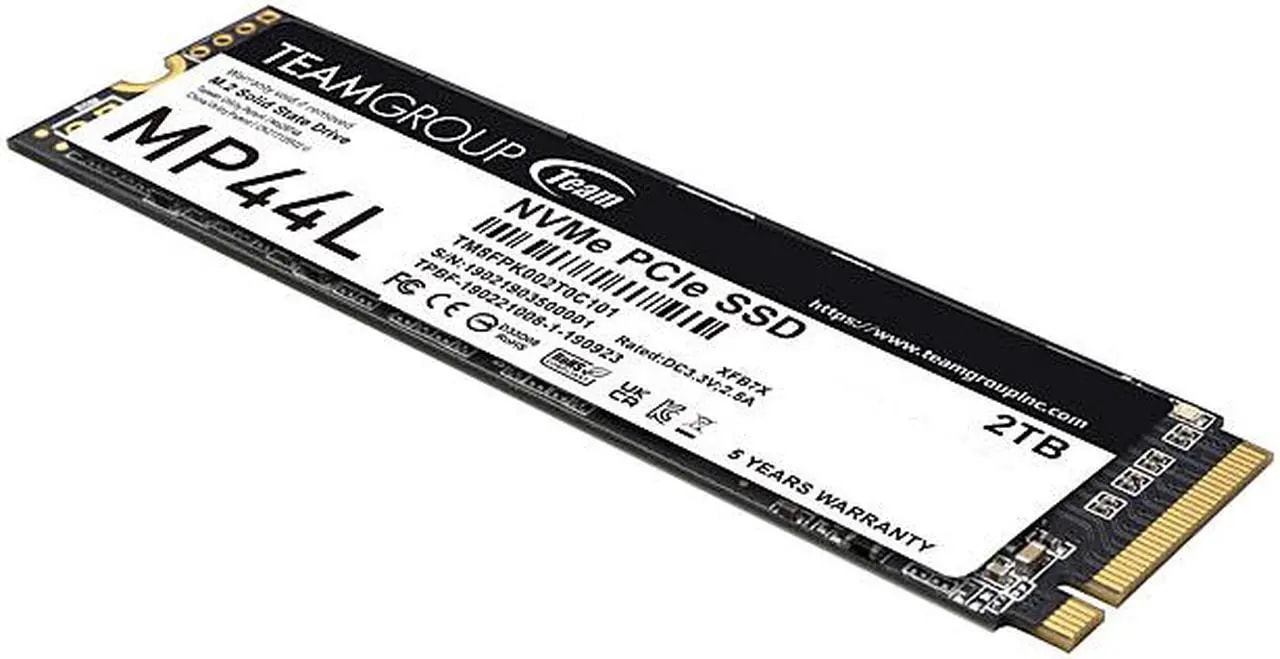 Team Group MP44L M.2 2280 2TB PCIe 4.0 x4 with NVMe 1.4 TM8FPK002T0C101 - Nuevo vista 2