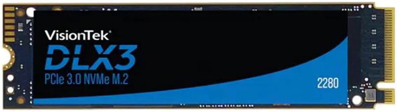 VisionTek DLX3 M.2 2280 256GB PCIe 3.0 x4 3D NAND External Solid State Drive (SSD) 2280 - Nuevo — eSwappa Store