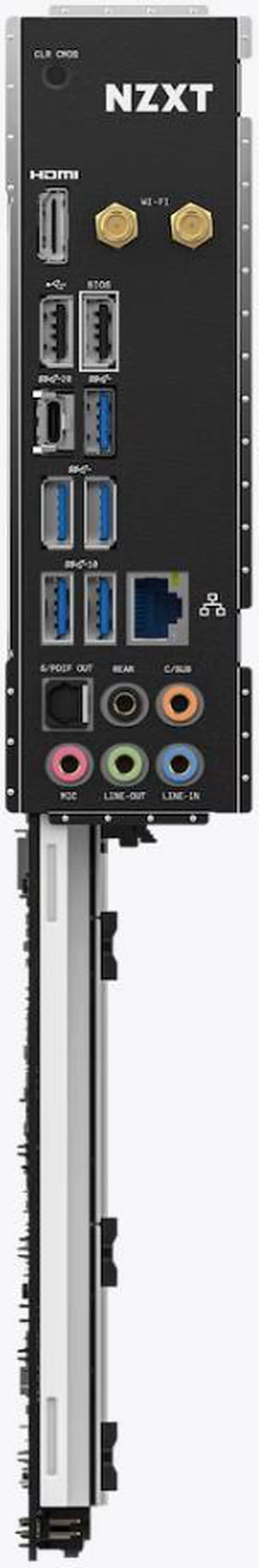 NZXT H6 FLOW RGB Compact Dual-Chamber Mid-Tower Airflow Case, White, CC-H61FW-R1 - Nuevo vista 3
