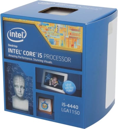 Intel Core i5-4440 - Core i5 4th Gen Haswell Quad-Core 3.1 GHz (3.3 GHz Turbo) LGA 1150 84W Intel HD Graphics 4600 Desktop Processor - BX80646I54440 - Nuevo — eSwappa Store