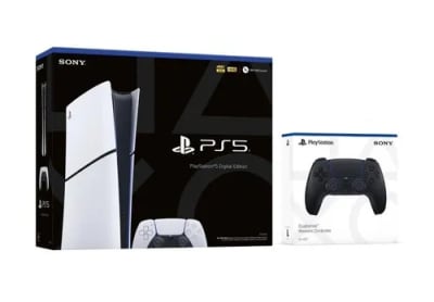 Sony PlayStation 5 Slim Digital Console with Extra Black Controller — eSwappa Store