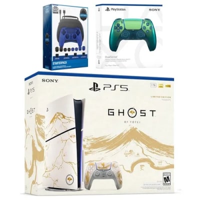 Sony PS5 Ghost of Yotei Disc + Extra Controller + Accessory Kit — eSwappa Store