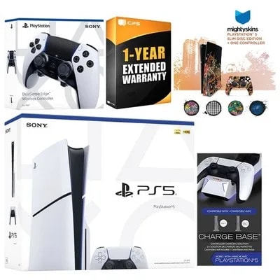 Sony Playstation 5 Slim Disc Console + Extra EDGE Controller — eSwappa Store
