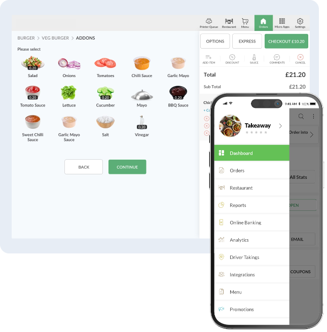 Manage your restaurant business