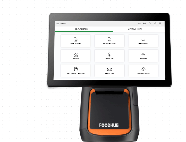 The perfect Point-of-sale system for restaurants and takeaways