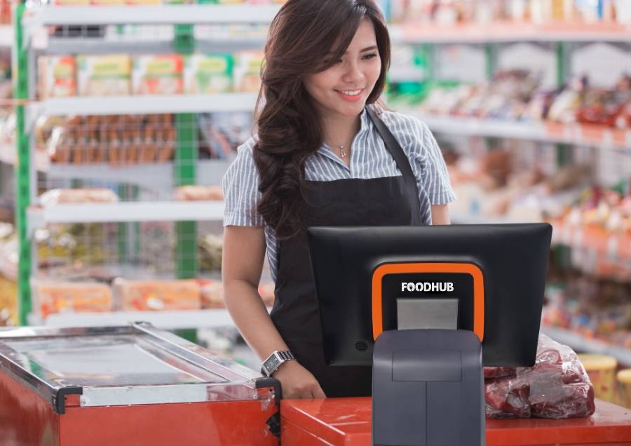 Point of sale systems for retail shop