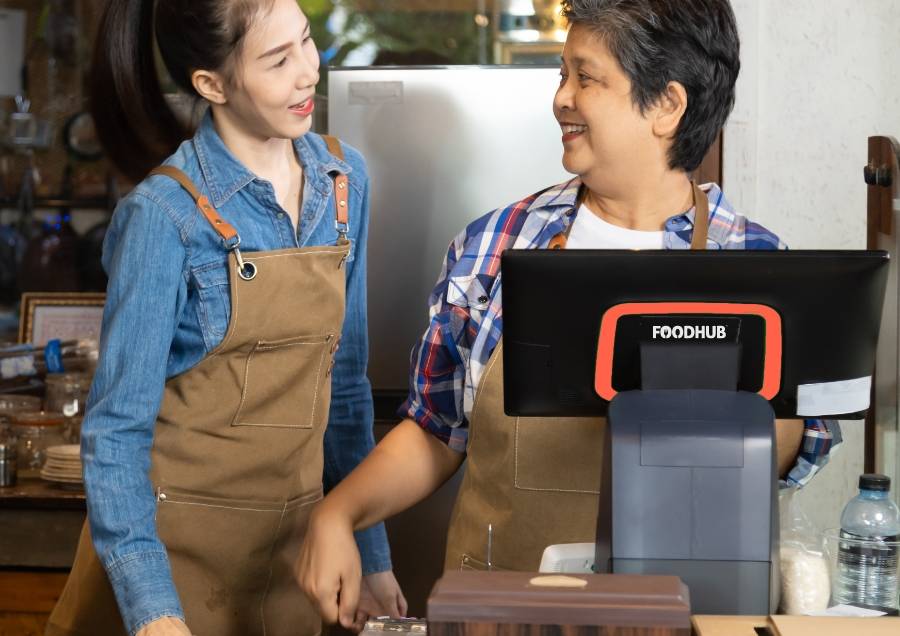 Point of sale system for small restaurant