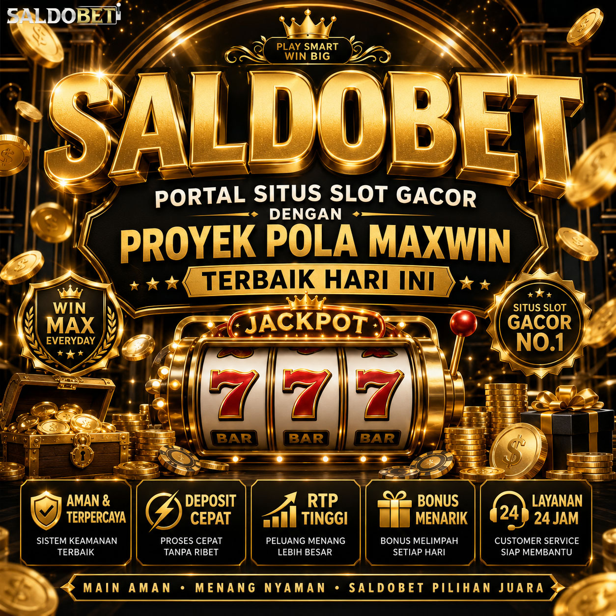 SALDOBET : Situs Slot Gacor Dengan Proyek Pola Maxwin Terbaik Hari Ini image 1