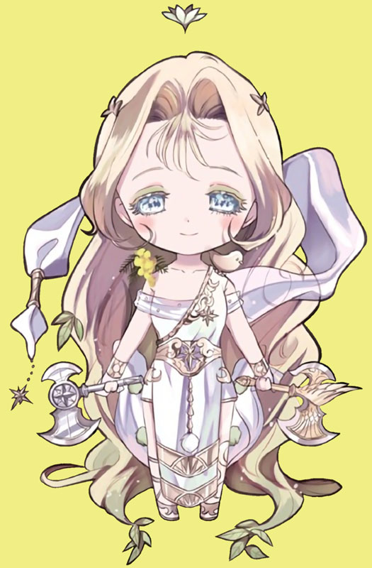 Francisca Francesca, a goddess Magical Girl.