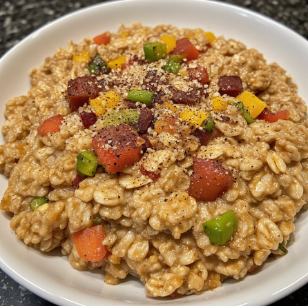 Basketball Star Inspired Oatmeal Protein Breakfast