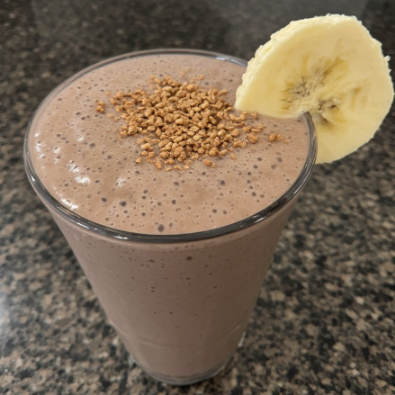 NFL Lineman Inspired Mid-Morning Protein Smoothie