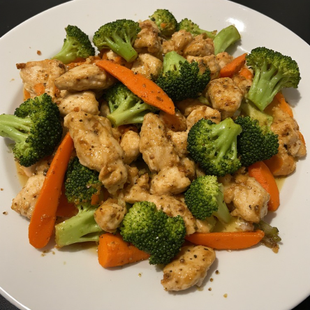 Cristiano Ronaldo Inspired Chicken Vegetable Athlete Stir Fry