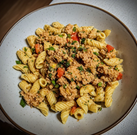 Arm Wrestler Inspired Tuna & Pasta Power Bowl