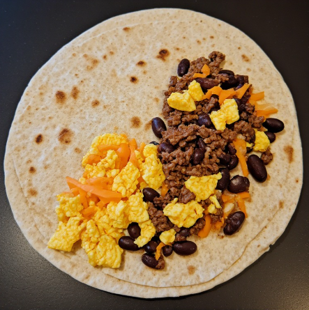 Brian Shaw Inspired Strength Breakfast Burrito