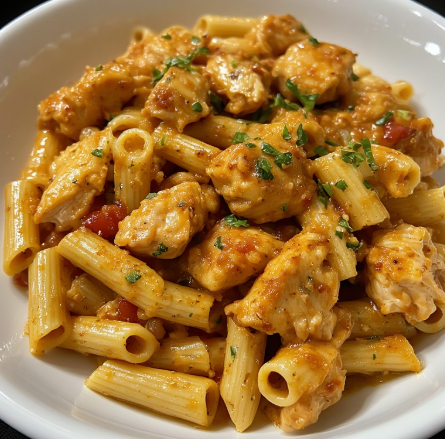 Olympic Swimmer Inspired High-Calorie Pasta with Chicken