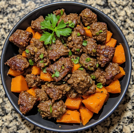 Olympic Weightlifter Inspired Beef & Sweet Potato Fuel Bowl