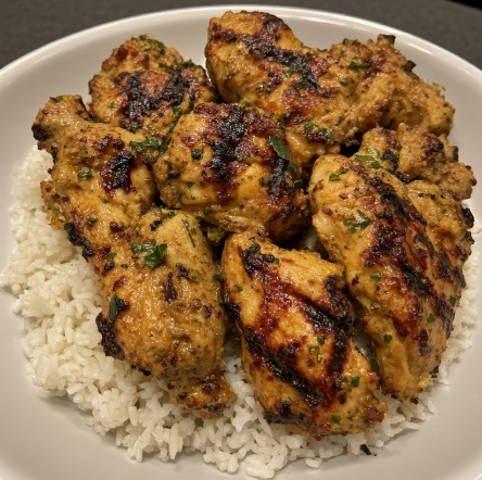 LeBron James Inspired Post-Game Grilled Chicken Rice Bowl