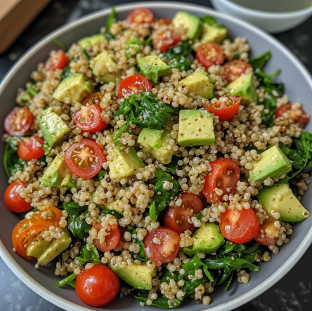 Ballet Dancer Inspired Avocado and Quinoa Salad