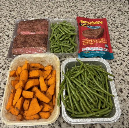 Strongman Inspired Bison & Sweet Potato Dinner