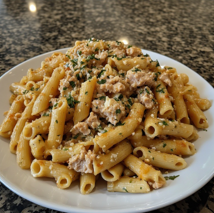 Soccer Star Inspired Tuna Pasta Athlete Meal