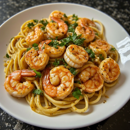Soccer Star Inspired Shrimp Pasta Athlete Meal