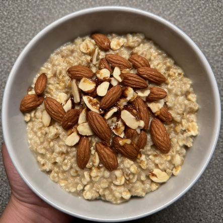 Tour de France Cyclist Inspired Honey Oat Recovery Bowl