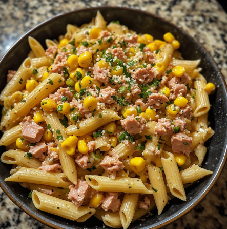 Tour de France Cyclist Inspired Tuna Pasta Energy Bowl