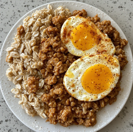 Rich Gaspari Inspired Egg White & Oat Bodybuilding Breakfast