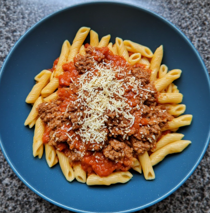 Bodybuilding Legend Inspired Beef & Pasta Mass Builder