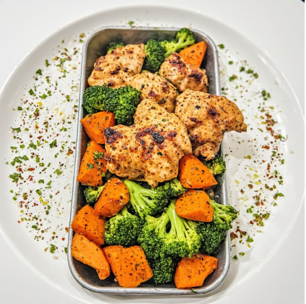 Kai Greene Inspired Massive Chicken & Sweet Potato Muscle Meal