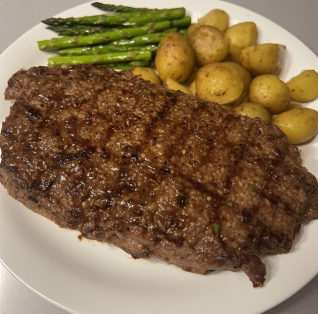 Ronnie Coleman Inspired Massive Steak & Potato Dinner